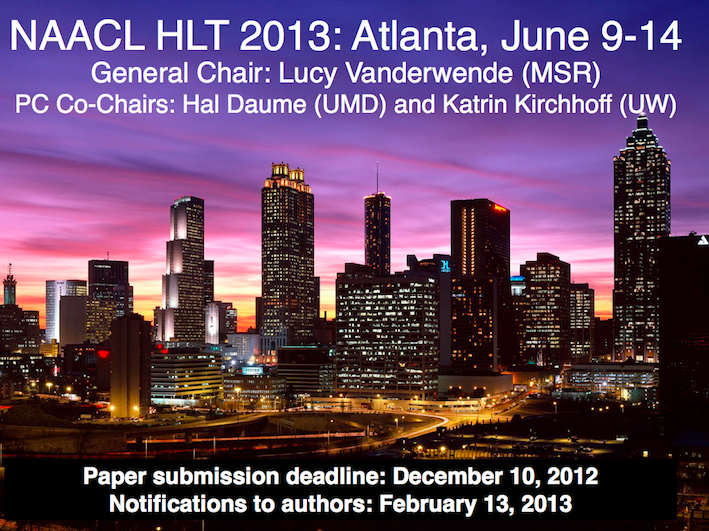NAACL HLT 2013